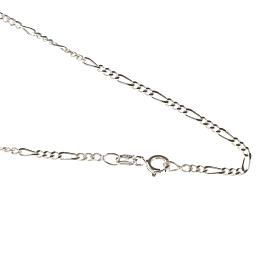 Collier argent 925 maille figaro - long. 50 cm