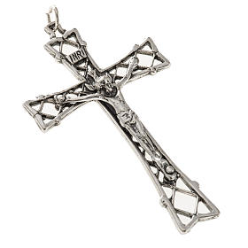 Croce argento 925 traforato cm 5,5