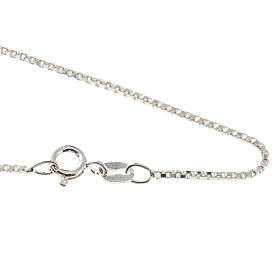 Catena veneta argento 925 lunga 60 cm