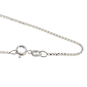 Venetian chain in sterling silver 60cm