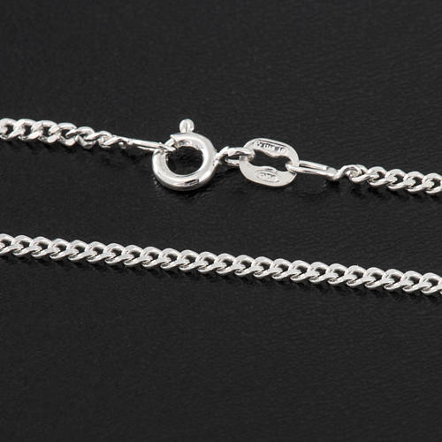 Grumetta chain in sterling silver 50cm 2