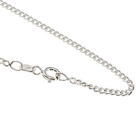 Grumetta chain in sterling silver 50cm