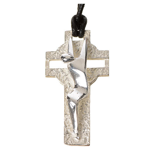 Cross with stylized body of Christ 1