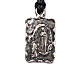 Medal of Our Lady of Lourdes in 800 silver s1