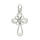 Kreuz in Filigran Silber 800 s2