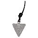 Medal Our Lady of Lourdes, triangular shaped s2