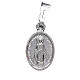 Miraculous medal in silver 925 1 cm h s1