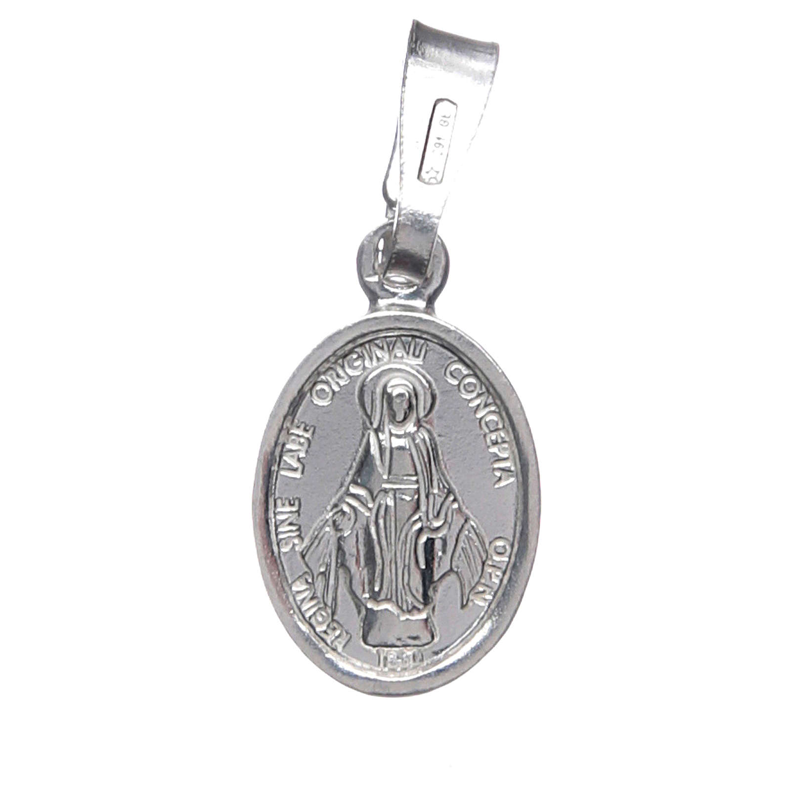 Medalla Virgen Milagrosa Plata 925 Venta Online En Holyart