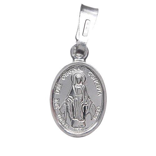 Medalla Virgen Milagrosa plata 925 1