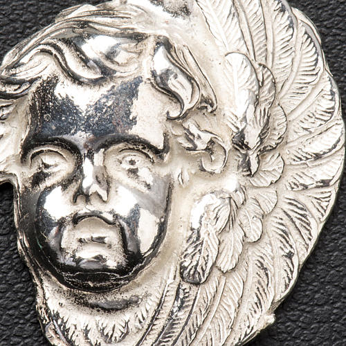 Pendant in 925 silver with putto face 3