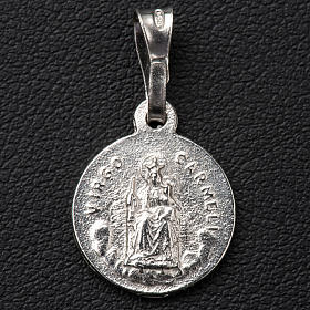 Medalha prata 925 diâmetro 1 cm