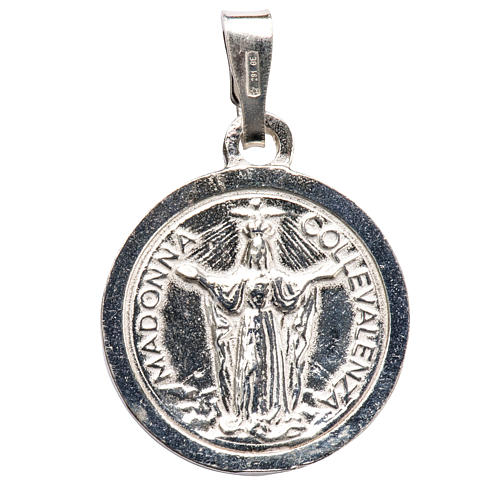 Scapular Medal in 925 silver diam 2 cm 1