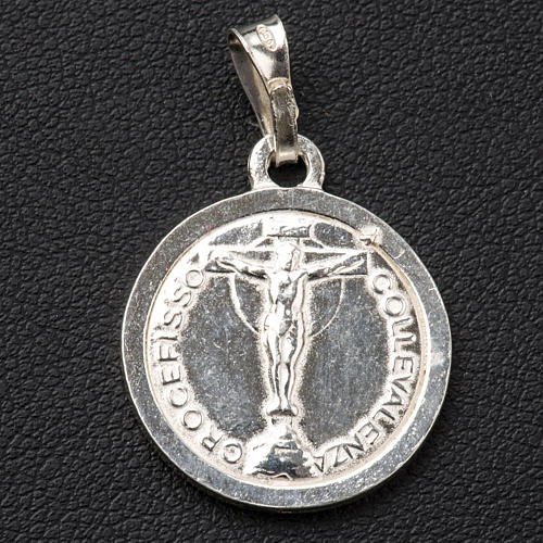 Medalha prata 925 diâmetro 2 cm 2