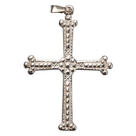 Kreuz aus Silber dreilappig 5 x 3,5 cm