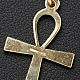 Krzyż życia srebro 925 złocony s3