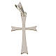 Pendant cross in 925 silver, pointed s3