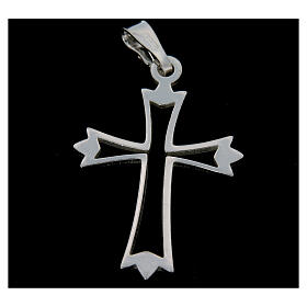 Krzyżyk srebro 925 kształt