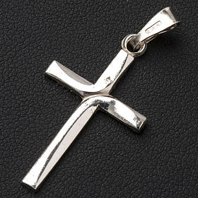 Pendant cross in 925 silver 2x3 cm