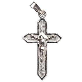 Pingente crucifixo decoro espinha