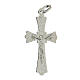 Pendant crucifix in 925 silver, Gothic style s2