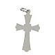 Pendant crucifix in 925 silver, Gothic style s3