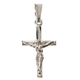 Pendant crucifix in 925 silver, crossover in the centre 2,5x1,5