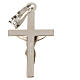 Pendant crucifix in 925 silver, crossover in the centre 2,5x1,5 s4