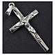 Crucifix pendentif argent 3,5x2,5cm s5