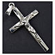Crucifix pendentif argent 3,5x2,5cm s2
