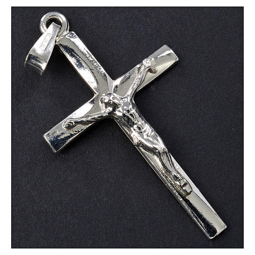 Pendant crucifix in 925 silver, 3,5x2,5cm 2