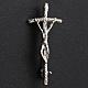 Pin Cross John Paul II Silver, 4x2cm s2