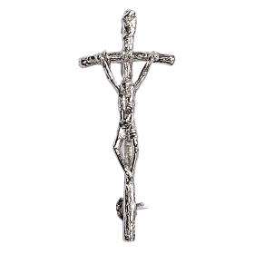 Pin Cross John Paul II Silver, 4x2cm