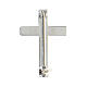 Clergyman cross pin in 925 silver s3