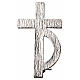 Clergyman cross pin for deacons in 925 silver s1