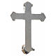 Clergy pointed cross pin in 925 silver s4