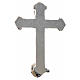 Clergy pointed cross pin in 925 silver s1