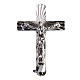 Clergy crucifix pin in 925 silver s1