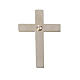 Croce Clergyman argento 925 zircone s1