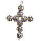 Croce strass aurora boreale diam 10 mm s1
