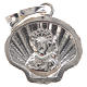 Pendant charm in 925 silver, Santiago de Compostela scallop shell s6