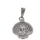 Pendant charm in 925 silver, Santiago de Compostela scallop shell s8