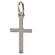 Cross pendant in polished sterling silver 2cm s2