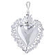 Ciondolo cuore ex-voto Argento 925 s1