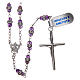 Rosary beads in 925 silver and amethyst s2
