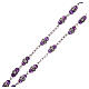 Rosary beads in 925 silver and amethyst s3