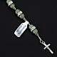 Bracelet, One Decade rosary beads, Aventurine and 925 silver s2