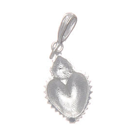 Ex-voto heart pendant in silver 925