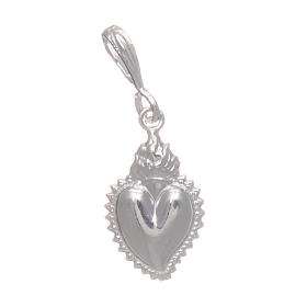 Ex-voto heart pendant in silver 925