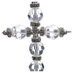 Croce strass bianco