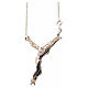 Pendant crucifix, Body of Christ with chain s3